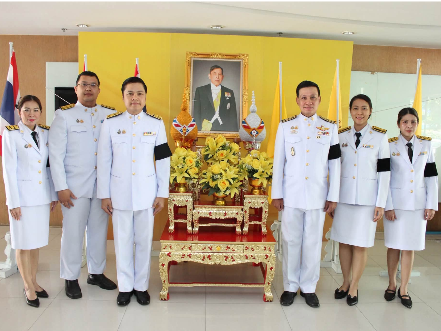 พิธีถวายพระพรและถวายสัตย์ปฏิญาณของโรงงานไพ่